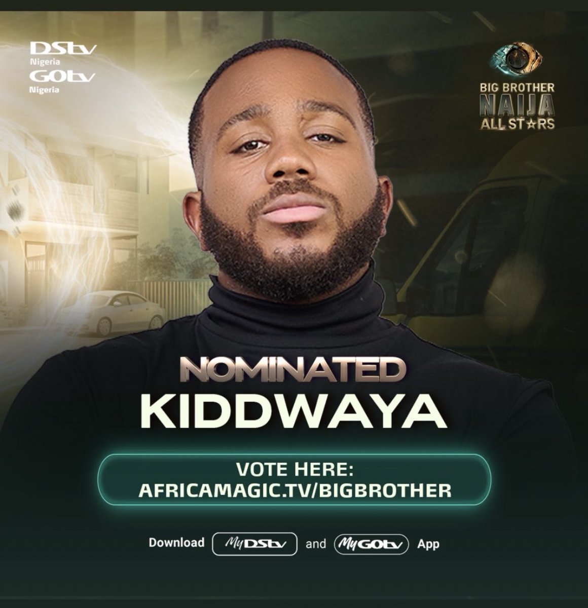 RealKiddWaya's tweet photo. Wayademgang It's go time!!!🗣 VOTING LINES ARE NOW OPEN!!!

The only way to vote for Kiddwaya is via the Africa Magic website, mobile site, and the MyDStv & MyGotv App.

https://t.co/aP8WqErlEa

Web – 100 votes 
Mobile – 100 votes

As an active subscriber, You’ve got free votes on the mobile apps.

SWIPE!!!!!!
Wayademgang let's go!!!!

#Kiddwaya #VOTEKiddwaya #BBNaija #BBNaijaAllStars