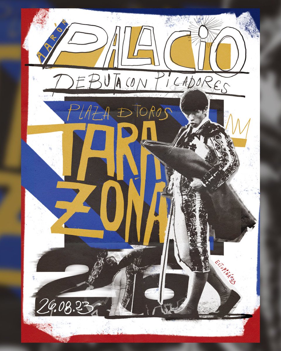 ¡Os presentamos el cartel conmemorativo del debut con picadores de Aarón Palacio (@aaronpaalacio )!

¡Nuestro alumno cerrará una bonita etapa para abrir otra de nueva donde le esperan muchos éxitos, no nos cabe duda! 💪🏻

✍🏻Diseño: <a href="/ivanestupina/">Ivan felipe estupiña</a>