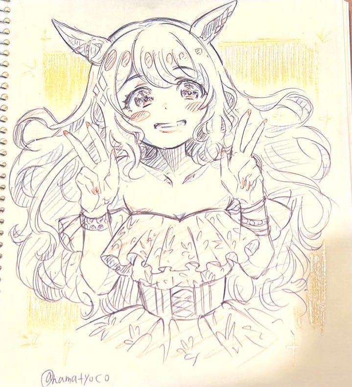 「おはようございます」|なまちょこ／ウマ娘5th土曜日のイラスト