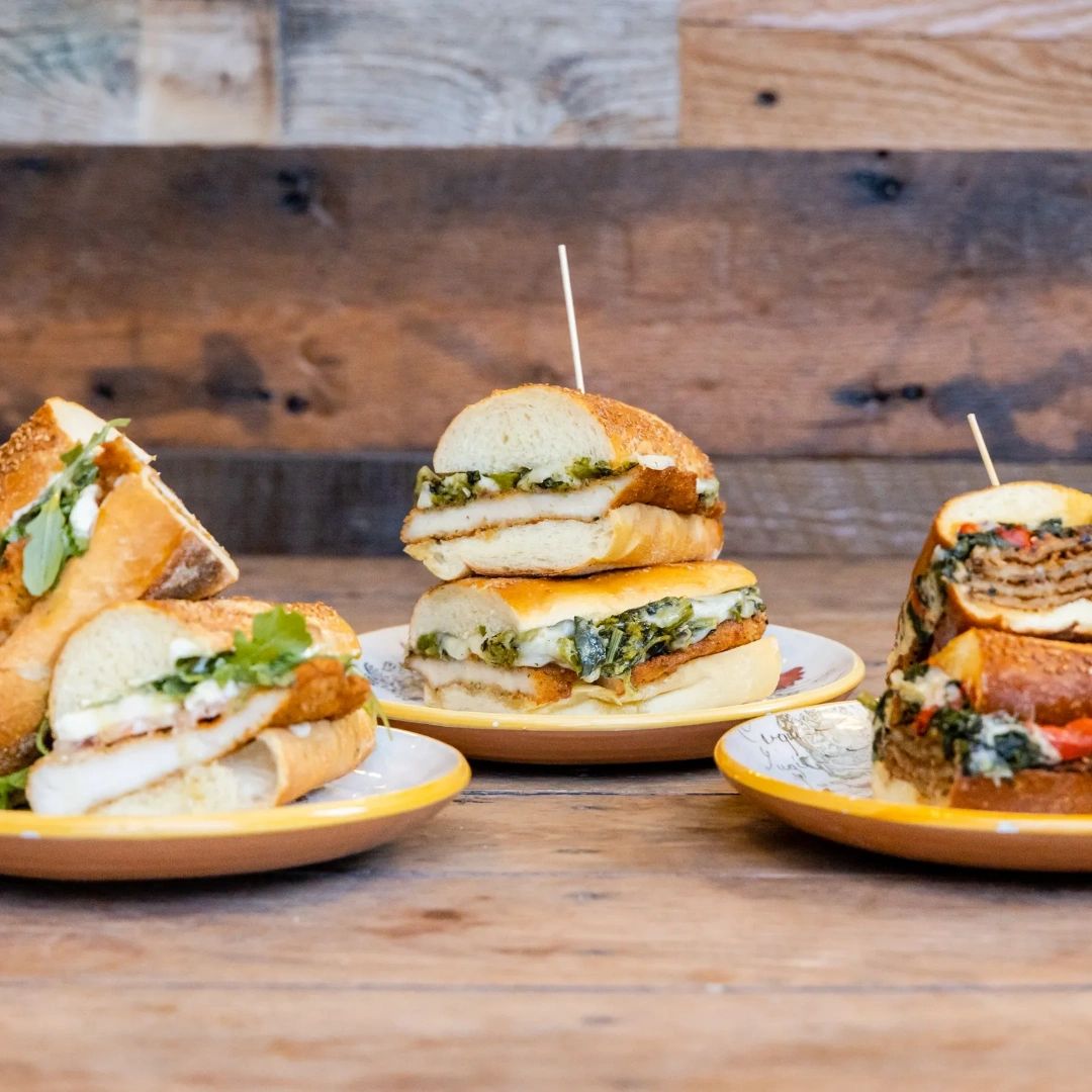 MarinosMHNJ's tweet photo. The table has been set with tremendous sandwiches! Who do you think would enjoy these the most? Tag them in the comments below. https://t.co/6QYxjnXPxc