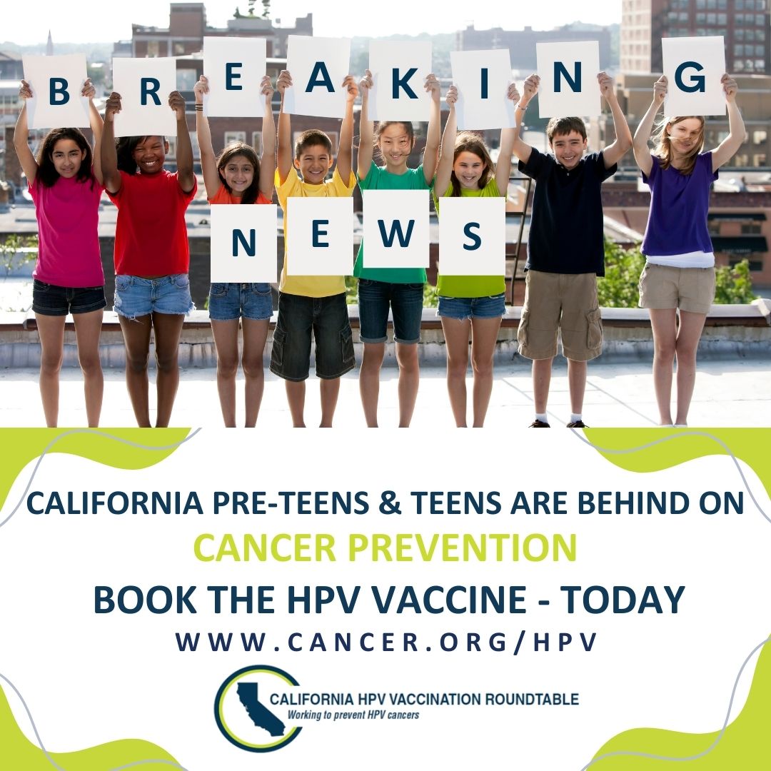 IT'S CALIFORNIA #HPVVACCINE WEEK, AUGUST 6-12! Children will get #HPV cancers as adults unless parents learn about HPV cancer prevention now. bit.ly/3yrucx3 #cahpvfree #askabouthpv #onelessworry #adolescents #vaccineswork #publichealth #globalhealth #parents #hpvandme