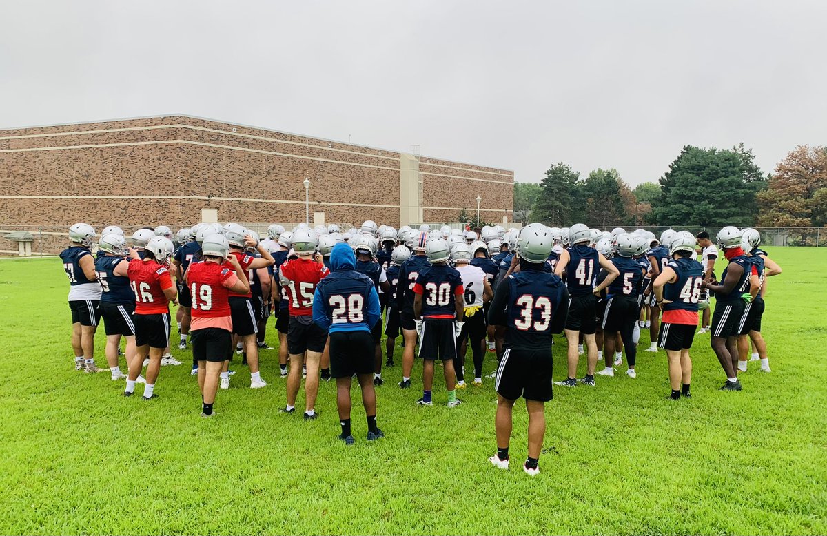 MNUFootball_'s tweet photo. Practice #1 #FallCamp23 https://t.co/PksxpZJRwf