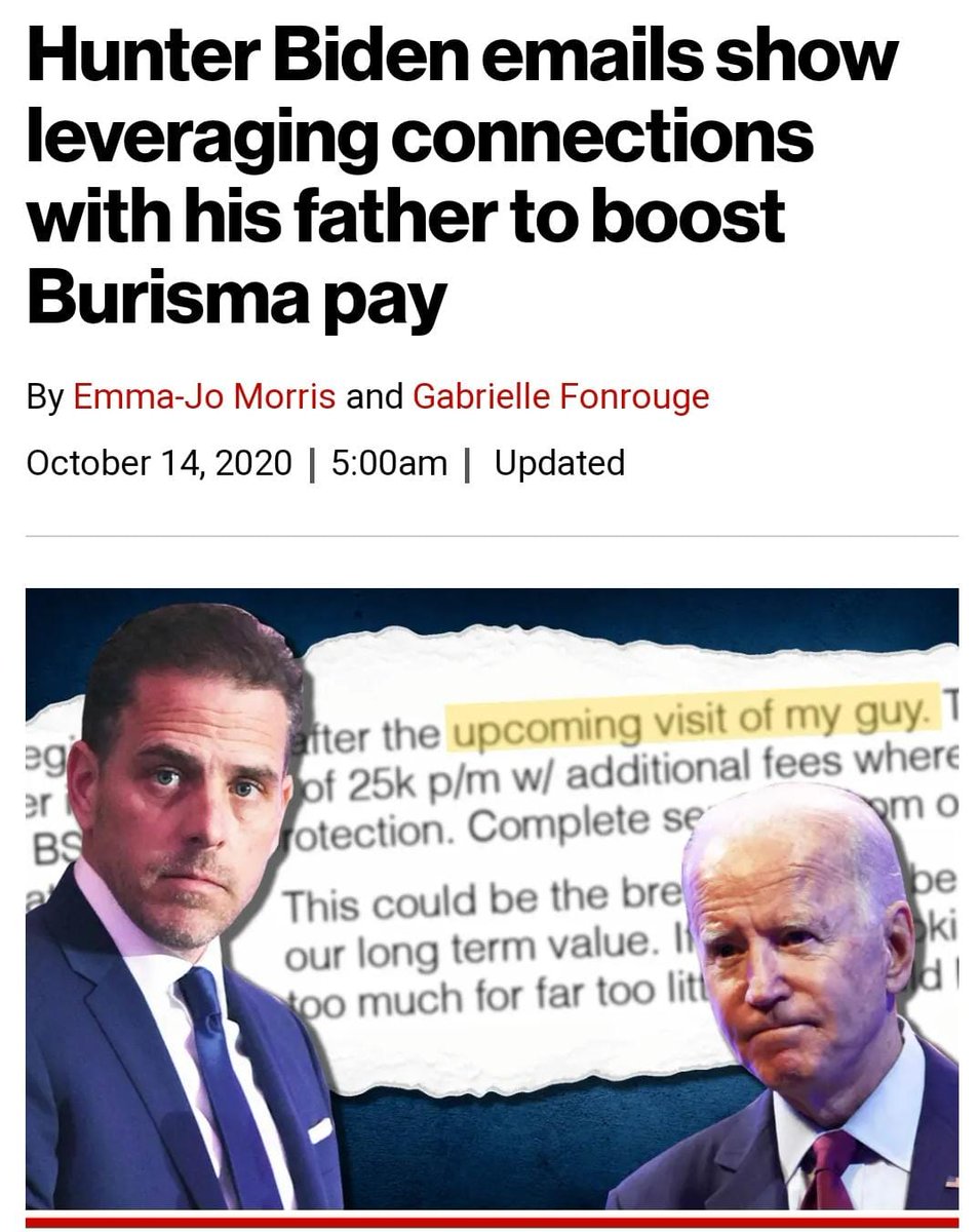 MarioNawfal's tweet photo. 🚨BREAKING: FBI LIED ABOUT SUPPRESSING HUNTER BIDEN LAPTOP STORY | CENSORSHIP AND FREE SPEECH AT RISK?

Internal FBI documents appear to prove that an FBI agent made false statements in testimony about the role of the FBI in suppressing the Hunter Biden laptop story by the New York Post on Oct 14, 2020.

The FBI knew that the Hunter Biden laptop was real, but when Twitter asked if the laptop was real, an FBI agent said, “yes.” But a second FBI agent—a lawyer—jumped in, cut him off, and said, “no further comment.” 

This led to Twitter, before the takeover by Musk, and Facebook, censoring the story.

In a deposition, FBI Special Agent Elvis Chan denied having any meetings with social media about the Hunter Biden story, but an internal Facebook document proves that he had a secret follow-up call with Facebook on October 15, just one day after the story broke.

Chan also claimed that he had no internal knowledge of the FBI's investigation, but a Facebook employee wrote that Chan said he was "up to speed on the current state of the matter within the FBI."

The FBI had the laptop since December 2019, but they decided to say "no comment" when social media companies asked if it was real. 

That story was quickly censored by big tech and immediately declared as Russian disinformation by 51 former intelligence officials.

MY THOUGHTS:

Last month, I revealed that a federal court granted an injunction prohibiting the Biden Administration from communicating with social media firms to conduct its censorship.

Under Musk's Twitter/X, the platform is striving to be a Free Speech platform allowing all sides to be heard, and any attempts to censor should be resisted, otherwise, a true democracy cannot exist.

DO YOU BELIEVE THE BIDEN ADMINISTRATION INFRINGED FREE SPEECH RIGHTS???