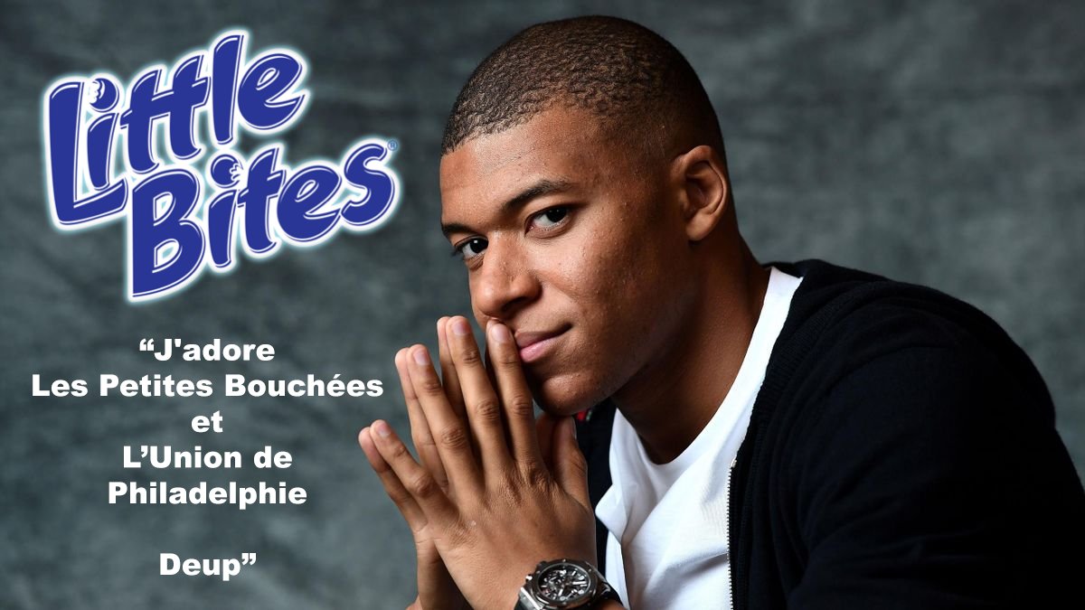 O_SilverRey_O's tweet photo. "In an unprecedented move BIMBO Bakeries have decided to give Mbappe part ownership to bring him to the Philadelphia Union
And he will get free Little Bites for life"
#DEUP
#DOOP https://t.co/6M9cuJcjcc