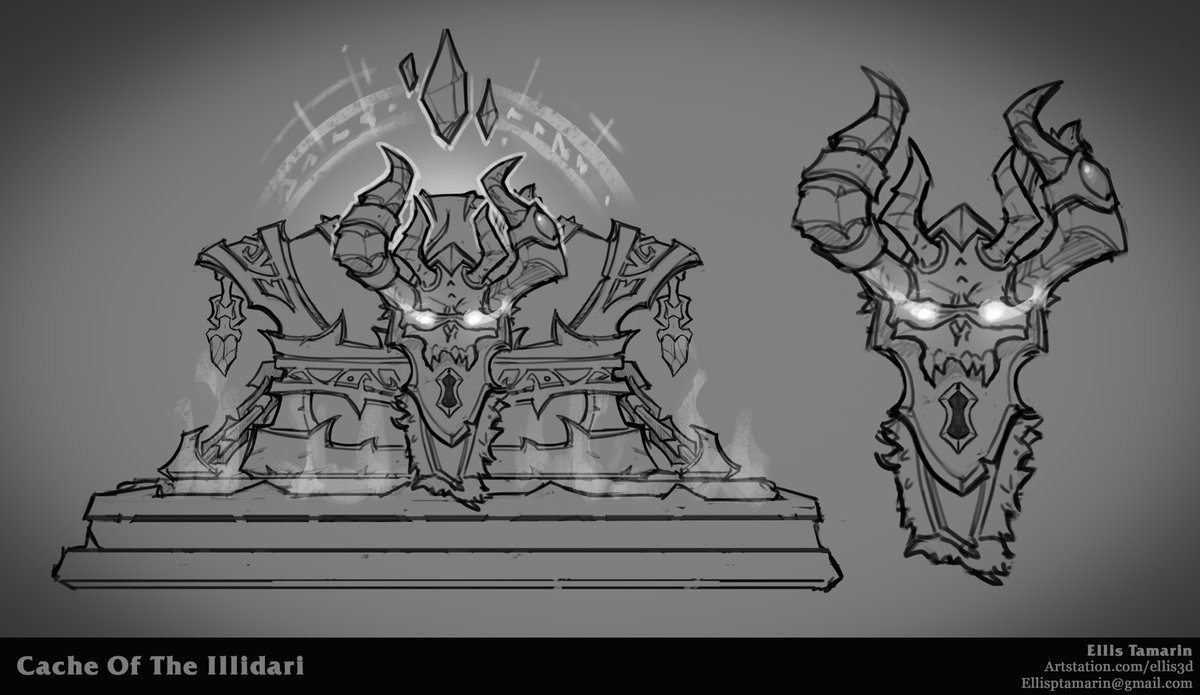 Ellis Tamarin (@ellis_3d) on Twitter photo Hello! I am happy to present this chest inspired by the Illidari in World of Warcraft. Huge shout out to <a href="/jord_tron_5000/">Jordan Powers 💙</a> for all the help, and awesome class. Thanks! #warcraft #illidari Hello! I am happy to present this chest inspired by the Illidari in World of Warcraft. Huge shout out to <a href="/jord_tron_5000/">Jordan Powers 💙</a> for all the help, and awesome class. Thanks! #warcraft #illidari