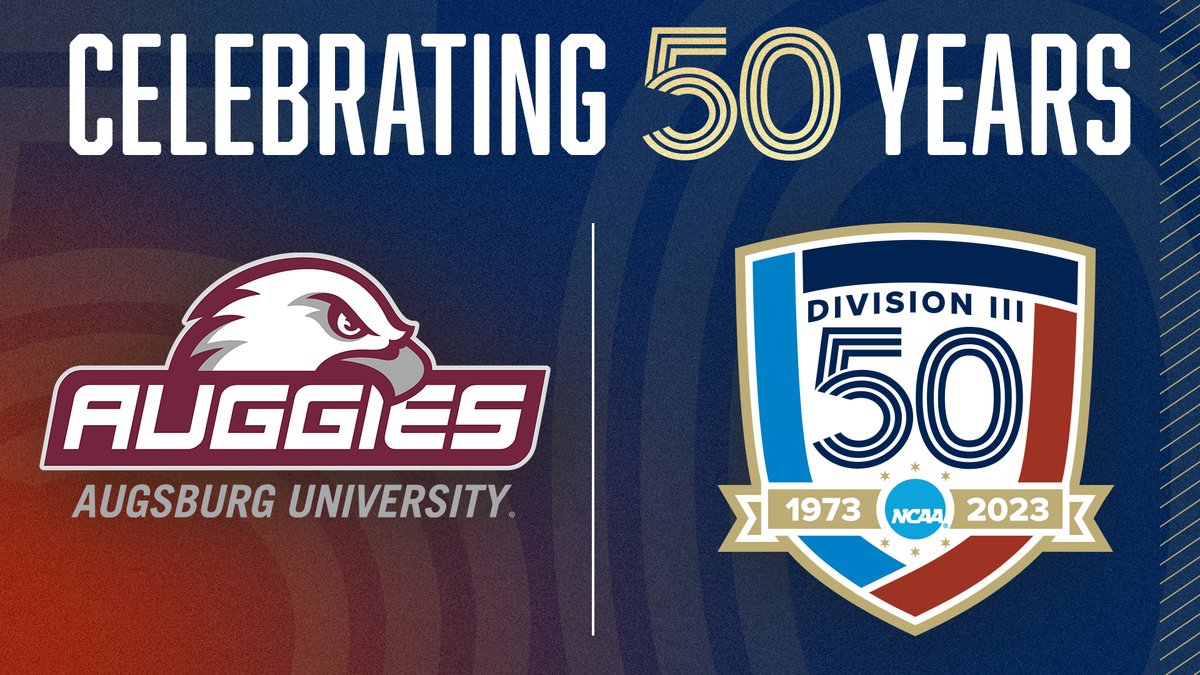 Celebrating the past ... Honoring the present ... Looking forward to the future. Augsburg University is proud to celebrate 50 years of NCAA Division III!

Augsburg has been a proud member of NCAA Division III since 1982!

#DIII50 | #WhyD3