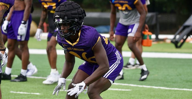 HTC247's tweet photo. ECU Football Countdown to Kickoff: No. 26 Isaiah Brown-Murray

https://t.co/SsXecDbryQ https://t.co/PrvsKskVEg