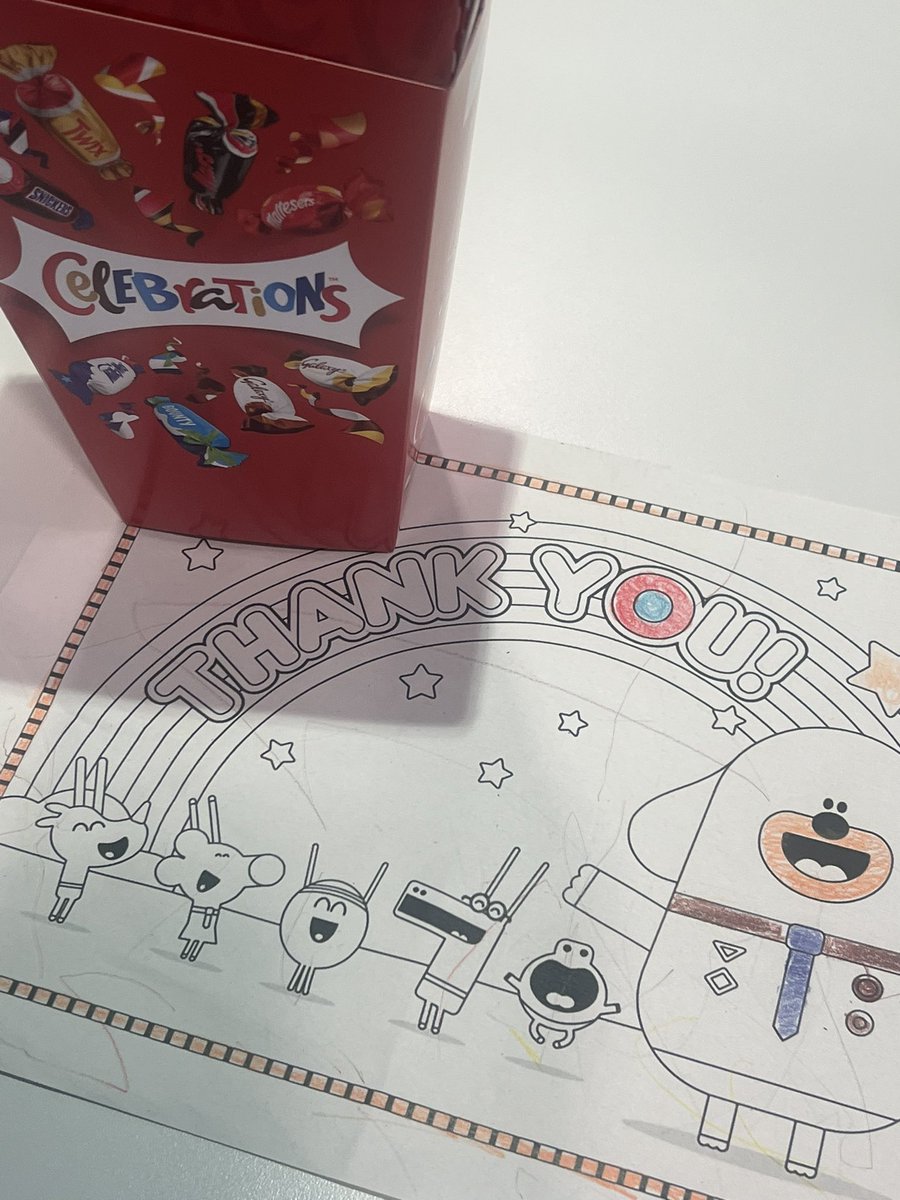 I was clinical all day today due to extreme staff shortages. It was a hectic day but our team work was phenomenal! A few hours later I got these from a patient which gave me absolute joy and fulfilment. My team also got positive feedback from parents, which was very up building😁
