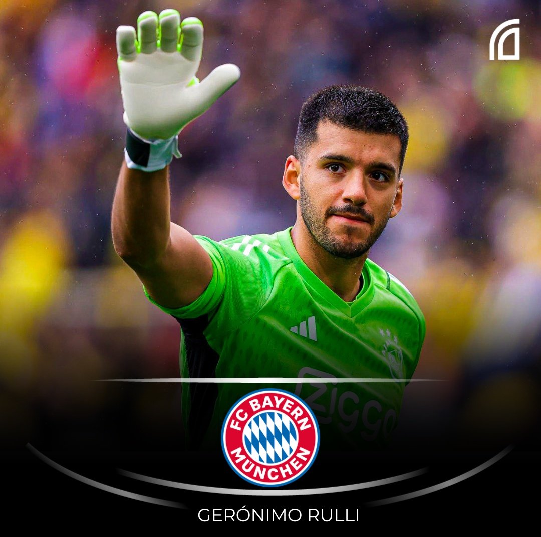 dataref_ar's tweet photo. 🇦🇷🇩🇪 Gerónimo Rulli está en el radar de Bayern Múnich tras la salida de Yann Sommer a Inter de Milán.

Vía @SkySportDE. https://t.co/wUt6C1awyW