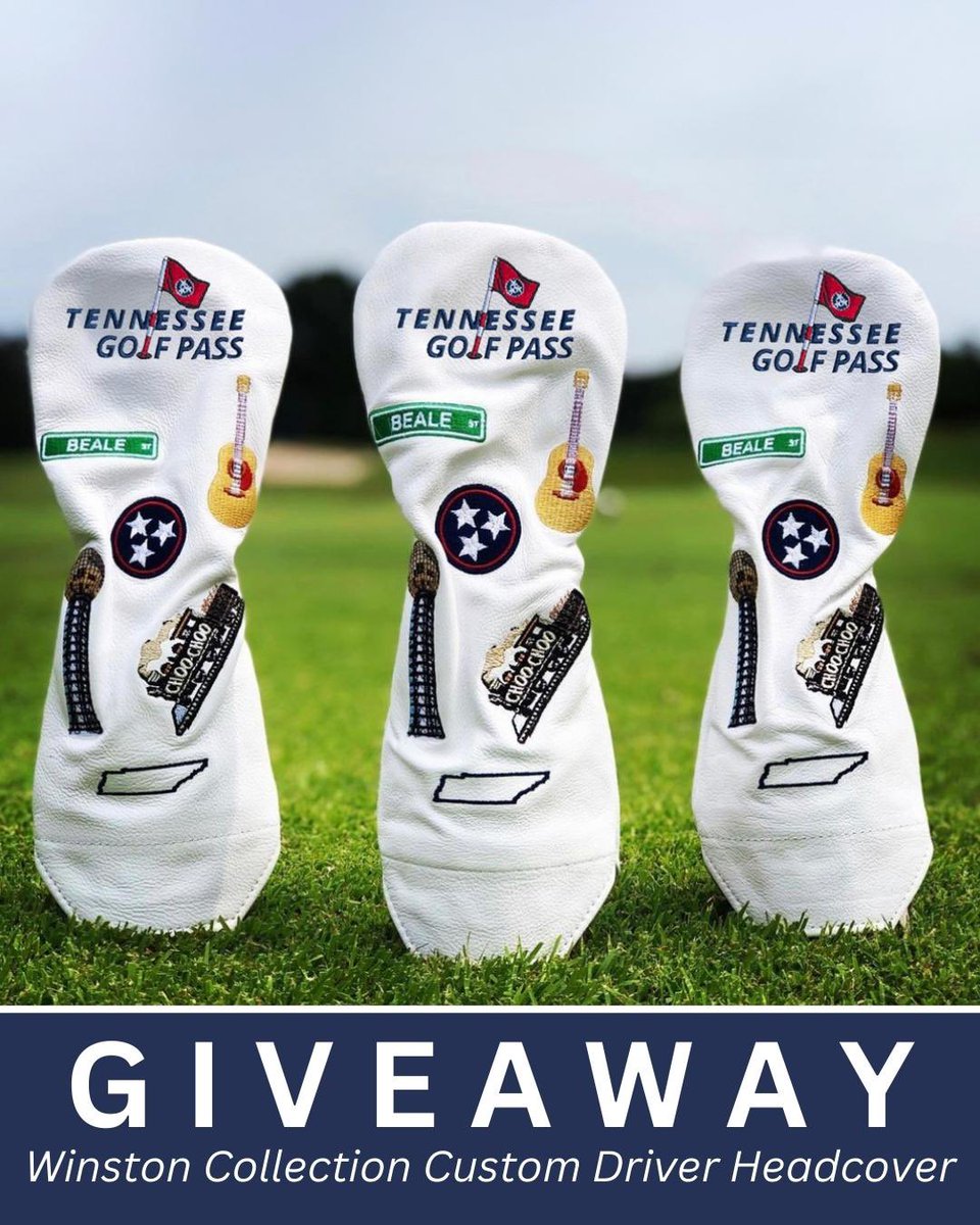 🏌️GIVEAWAY🏌️

In honor of our Tennessee Golf Pass End of Summer Sale we're giving these 3 headcovers away to 3 lucky winners!

How to enter:
⛳️ Follow us, Retweet &amp; Like this post

Winner announced on 9/1/23
No purchase necessary.

#TNGolfPass