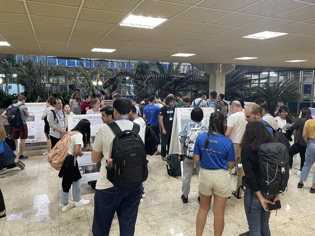 SumSchSpelSci's tweet image. And we’re ending the day with posters from our participants. (Spot the 🦖?) #S42023