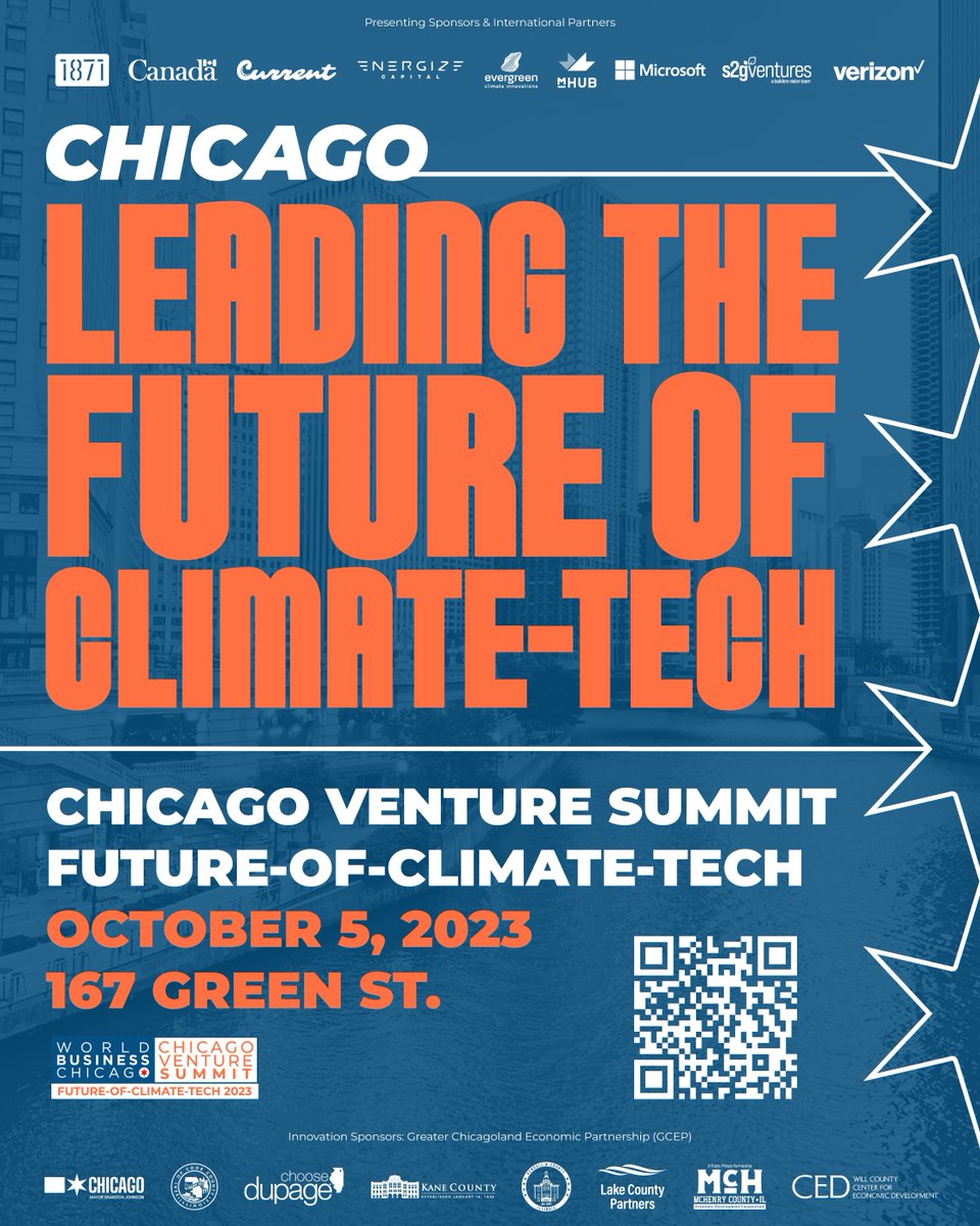 evergreen_inno's tweet photo. The @ChicagoVCSummit is back! The first-ever Future-of-Climate-Tech edition will showcase why Chicago is the home for climate tech innovation. We are looking forward to participating in the summit with the Evergreen DeepTech Expo on October 4th!

https://t.co/jXEoNnbSQs https://t.co/SZeyyW5H2G