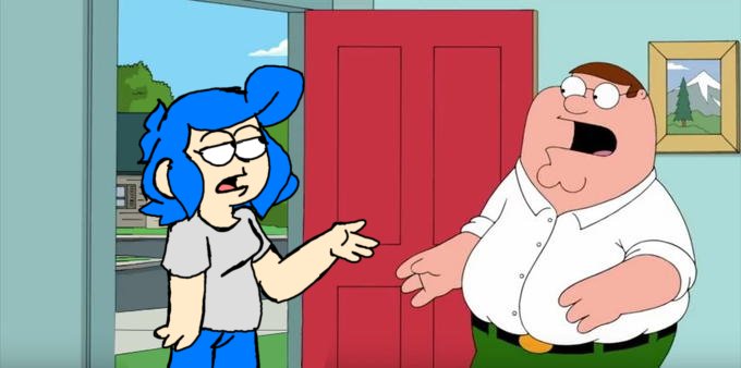 Characters Visiting Peter Griffin tweet media