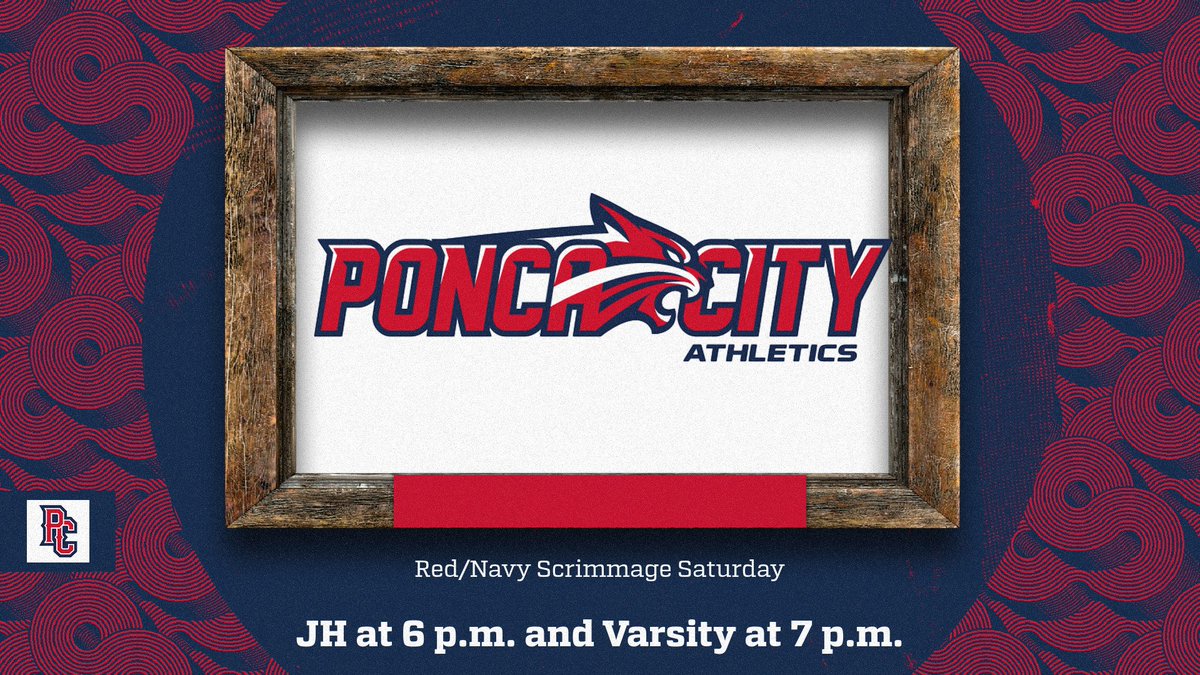 The Red/Navy scrimmage is scheduled on Saturday, Aug. 12 at Sullins Stadium.
JH is at 6 p.m. with varsity moved back to 7 p.m.