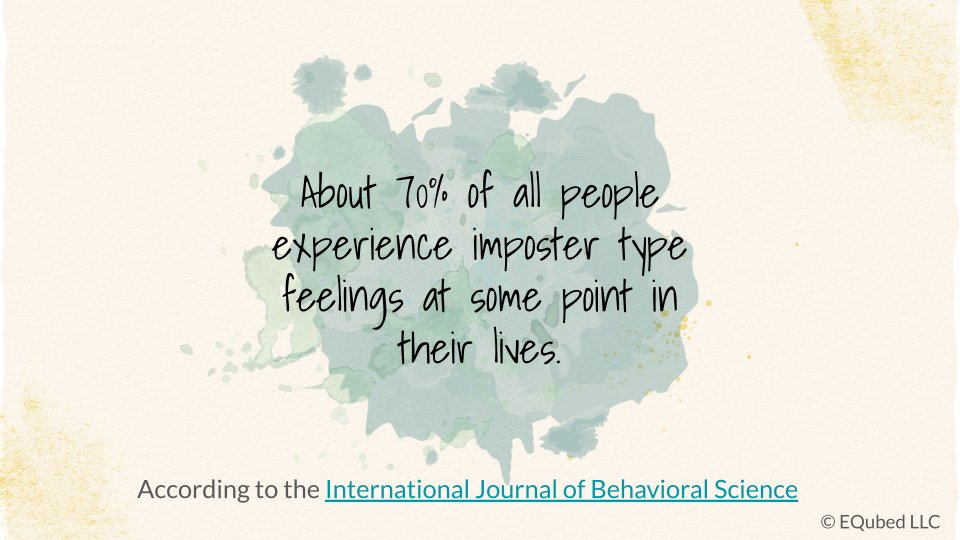 Spending the afternoon working on Imposter Syndrome resources for #teens 
I love the work <a href="/EQubedLLC/">EQubed LLC</a> allows me to do.  Partnering with exciting nonprofits and companies to develop #virtual #training and #education resources is great!