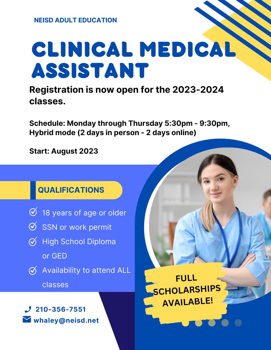 Adult Education NEISD tweet media