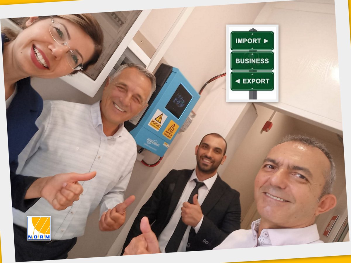 Norm_Energy's tweet photo. Yeni dostlar, yeni ürünler, yeni projeler
Yurt dışı ve yurt içi çözüm ortağınız
#Afrika #Africa #Afrique #turkey #turquie #export #import #YeşilEnerji #GreenEnergy #ÉnergieVerte #cw #cwenerji #tommatech #enerji #elektrik #inverter #battery #batteries #solar #energy #panel #module https://t.co/ba22Fy8x7b