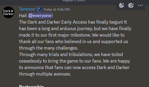 ExileEditing's tweet image. dark and darker out POG