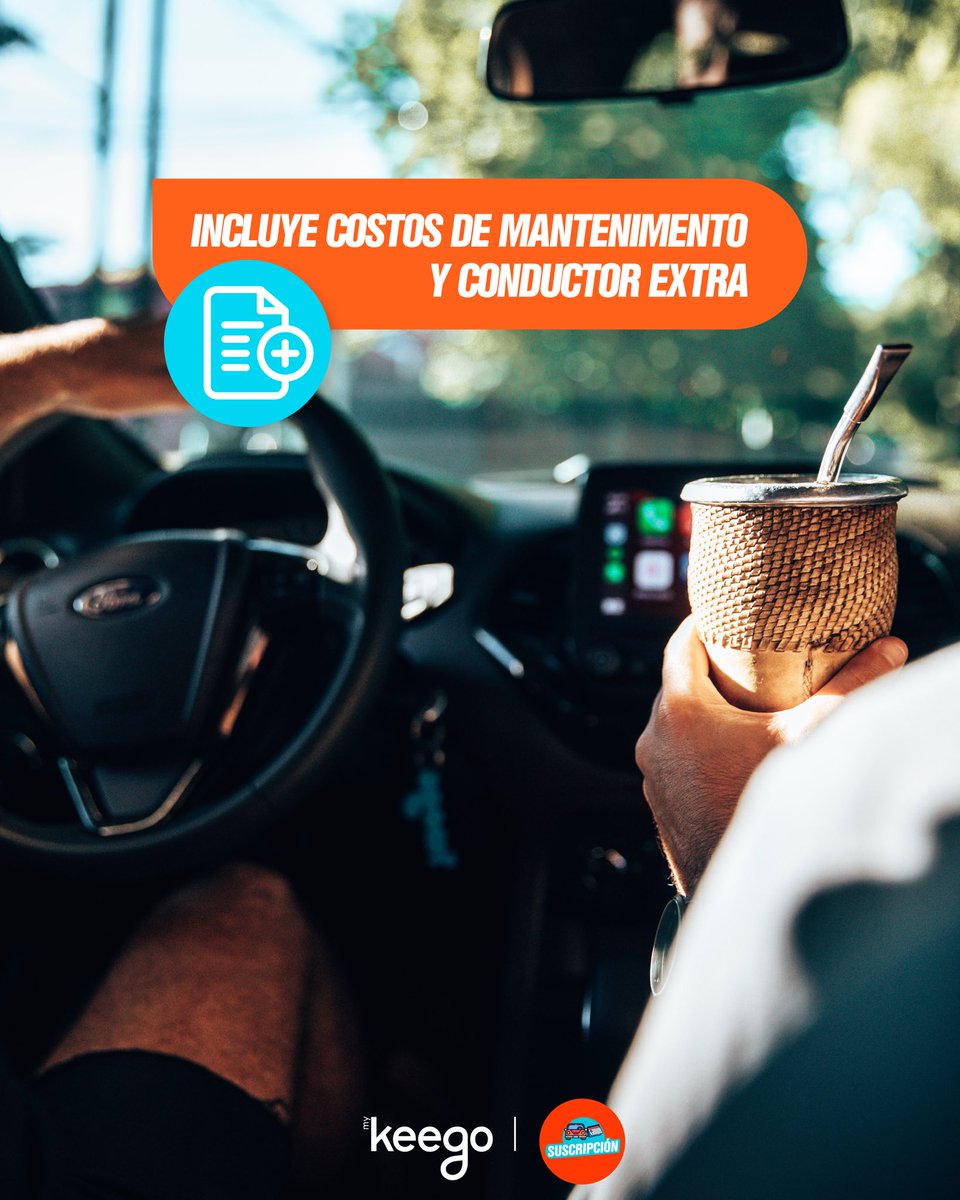 MyKeego_Arg's tweet photo. En #MyKeego no solo podes reservar un auto por minutos, horas, días o semanas 📲 Con el Modelo de Suscripción podes hacerlo hasta 3 o 6 meses, eligiendo kilometraje y modelo y solicitándolo desde la app 🔝

#GeneraciónKeego #SomosLoQueCompartimos #Carsharing https://t.co/66I3XqpCrN