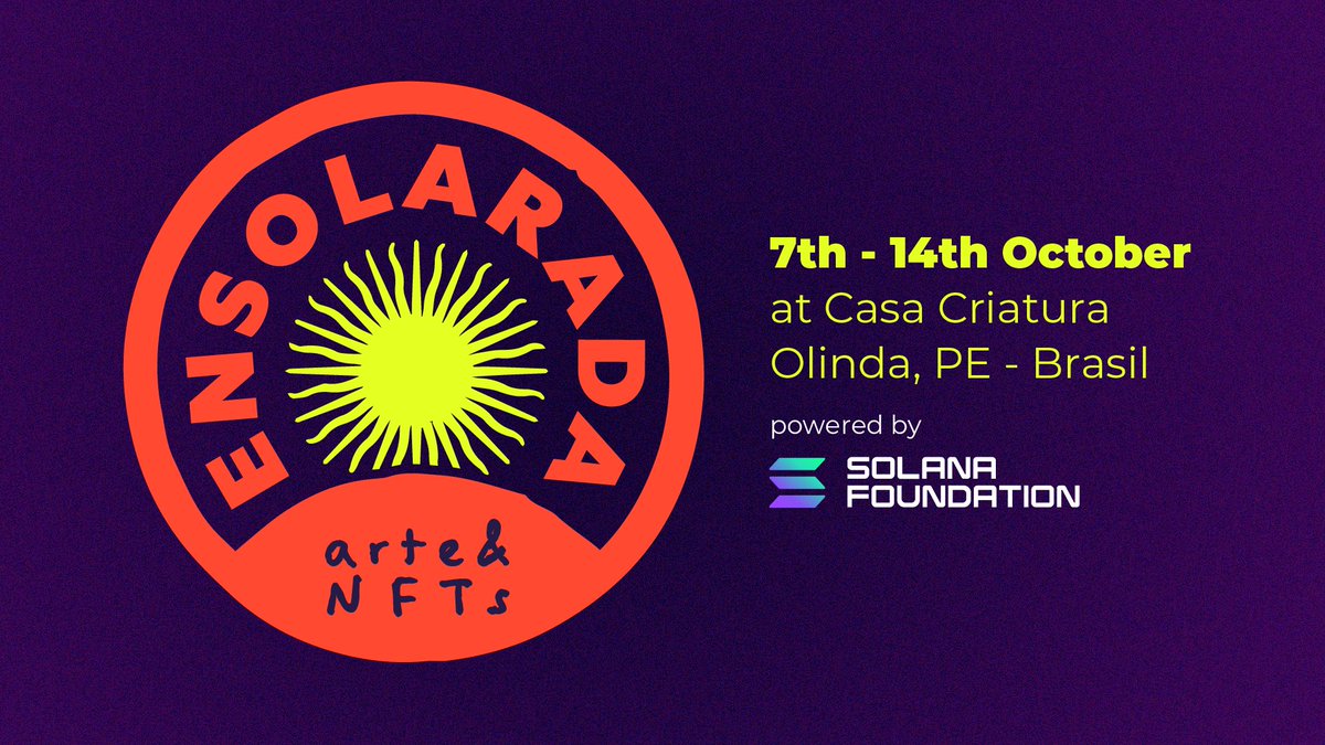 If you're a Solana collector, love art and and make the things happen, I'm producing an art exhibition that will take place IRL and also in the metaverse. if you want to contribute, message me!