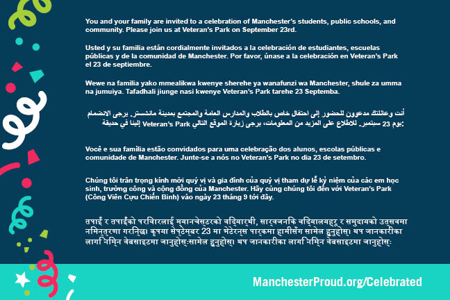 Manchester School District tweet media