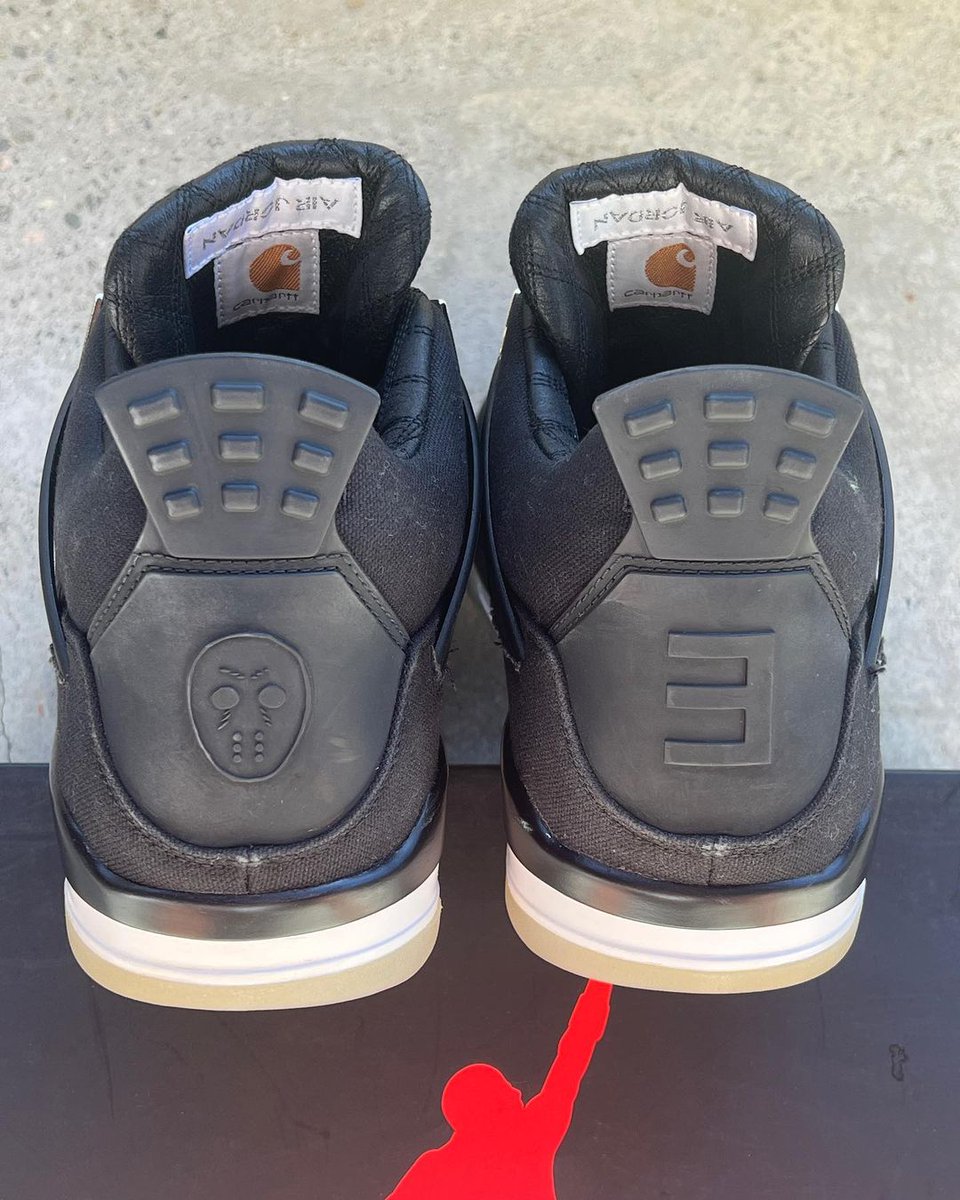 SoleRetriever's tweet photo. RARE LOOK: Air Jordan 4 Retro Eminem Carhartt 🥵 https://t.co/JAOT5wT4KO