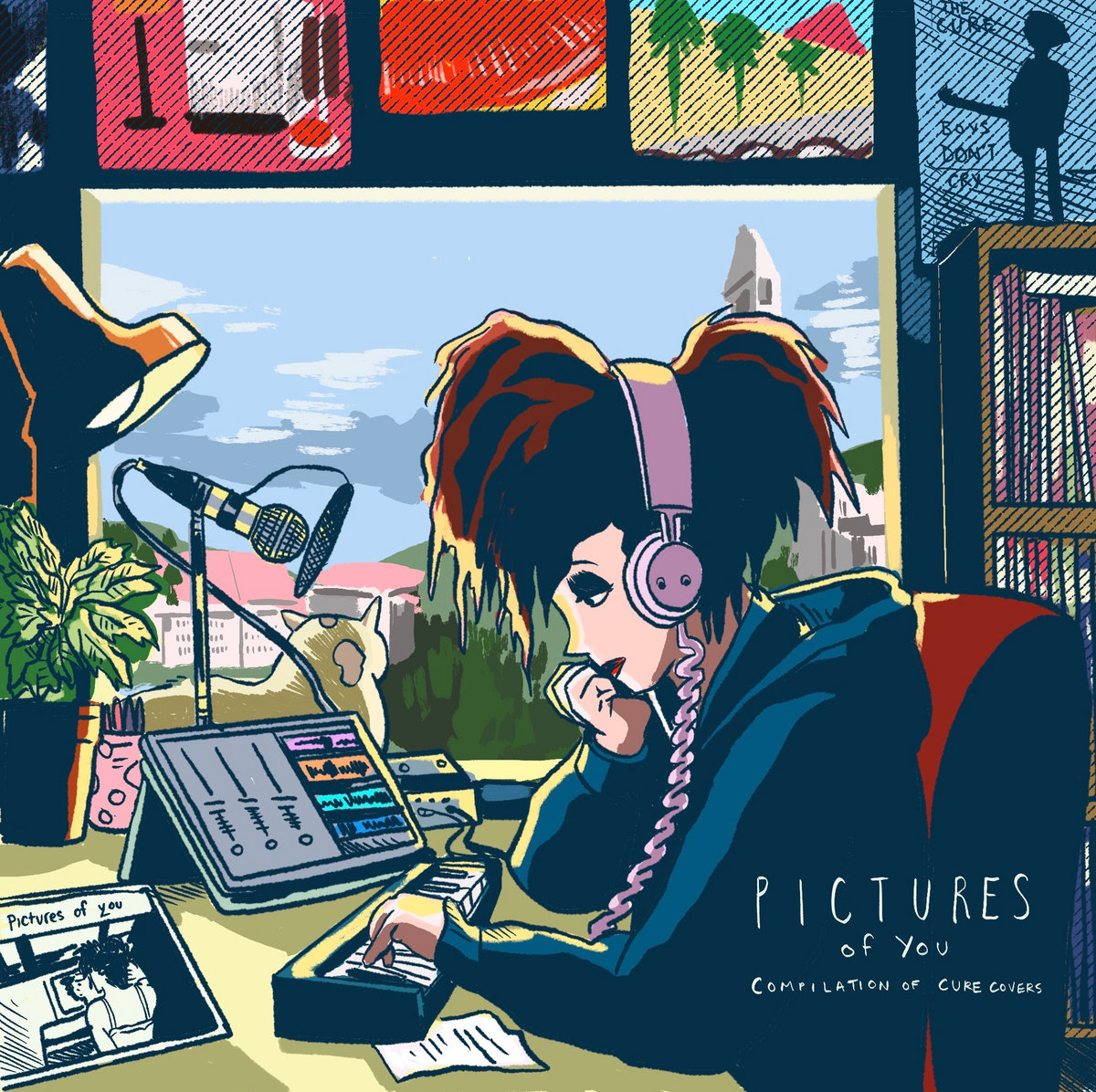 thecure's tweet photo. PICTURES OF YOU: A COMPILATION OF COVERS OF CURE SONGS IN AID OF @MINDCHARITY IS OUT NOW   LISTEN AT https://t.co/SjKRjhjfRa https://t.co/fZDpLrpTC9