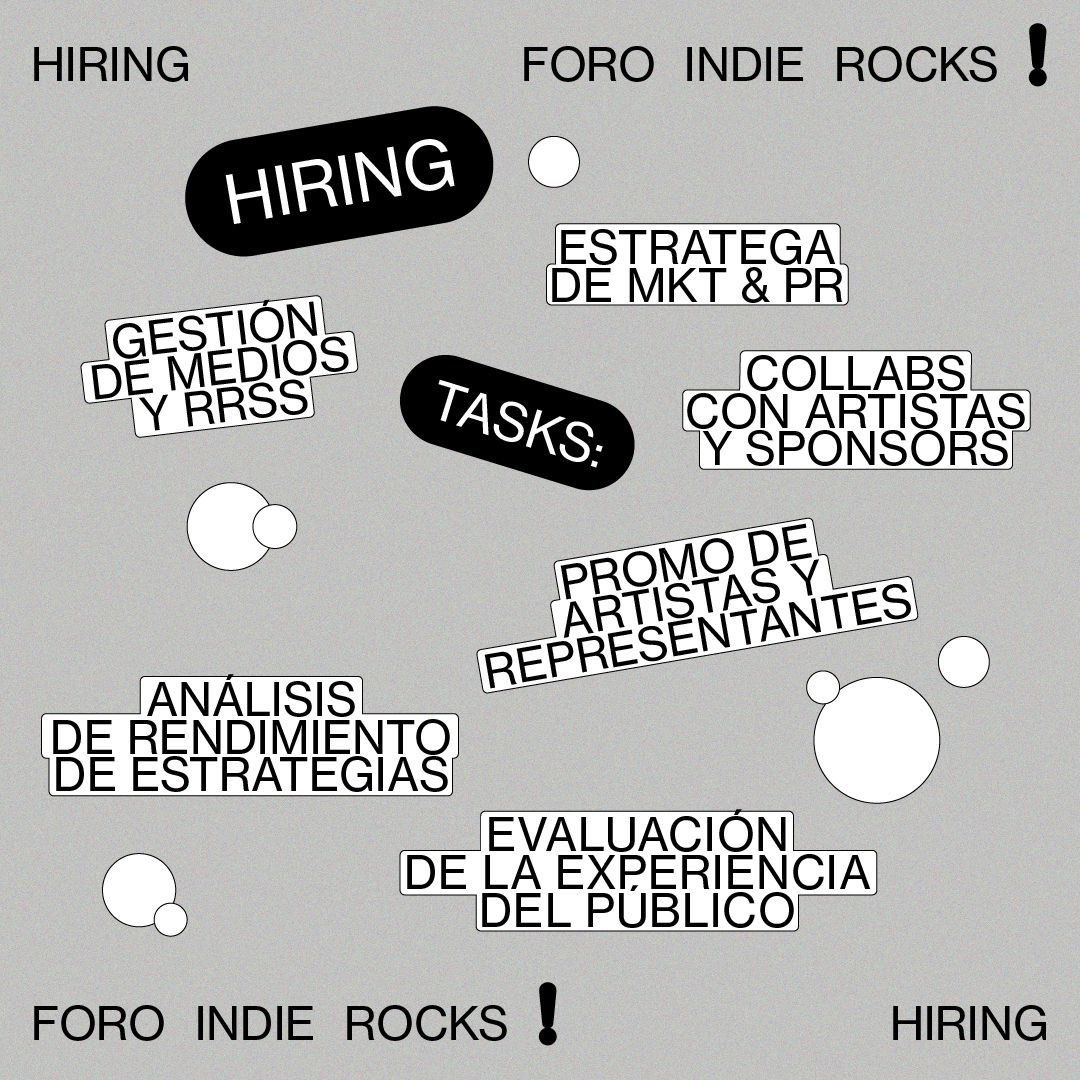 Amigxs, estamos buscando una mano más que se sume al equipo. Por si alguien se anima o conoce a alguien 🫰🏻