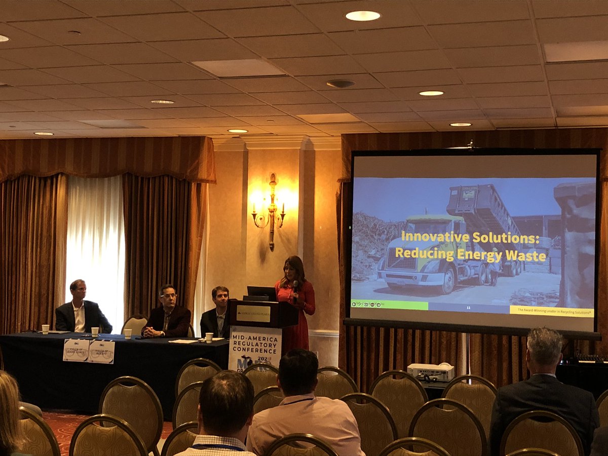DanScripps's tweet photo. Our first set of @MARCRegulatory breakouts focused on gas safety, reducing energy waste in high consumption industries, water energy management, and the growing synergies between energy and telecommunications. https://t.co/uTatdA9bT7