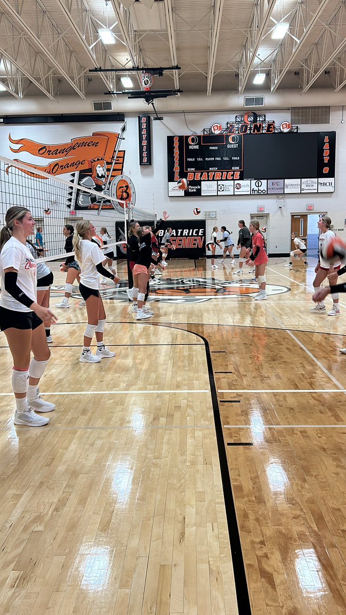 Lady O Volleyball is underway!