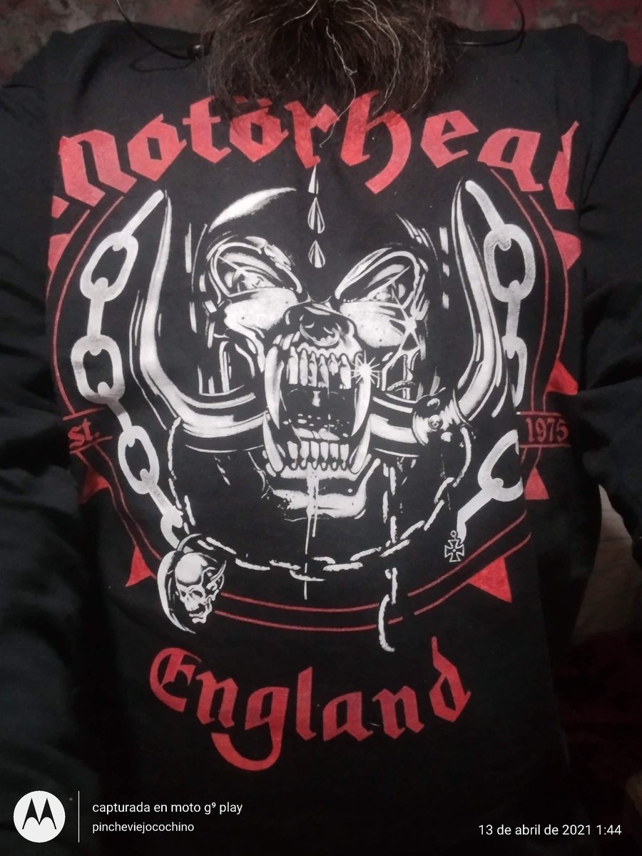 #MotorheadMonday 
#MotörheadMonday 
#MotorheadShirt 
#MetalShirtOfTheDay