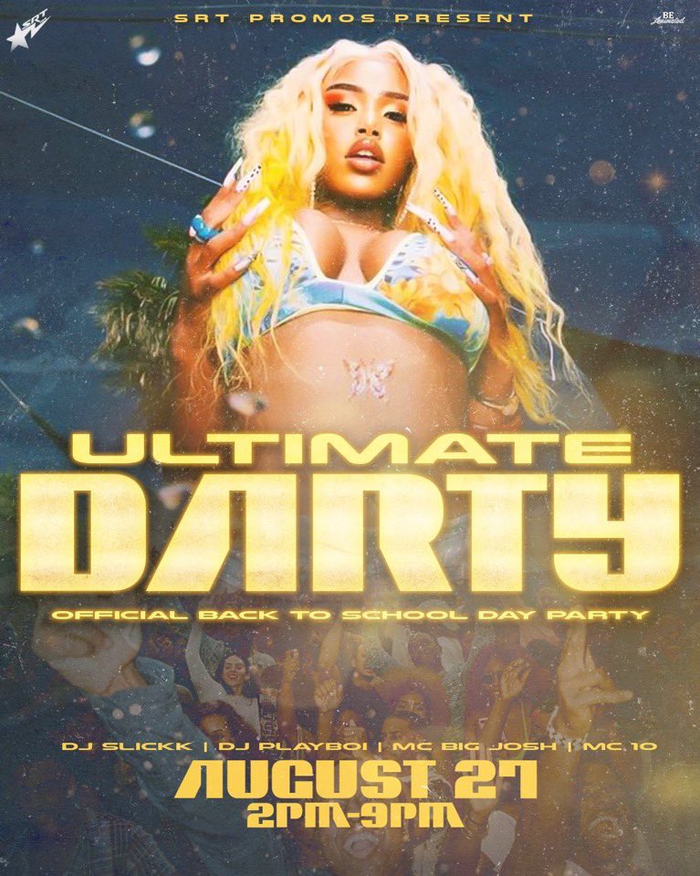 SRTPromos's tweet photo. #SHSUWELCOMEWEEK2K23 😛
 #SHSUWELCOMEWEEK2K23 🫢

August 26 
- #SRT1301 FT @SRTPromos 🫡
The Official Back 2 School Party ⭐️

August 27 
- #TheUltimateDarty2 ☀️ 
The Official Back 2 School Day Party ⭐️

@SRTPromos lit we turn u up? that’s nun wait till u see us welcome week 😆 https://t.co/PTTqSc3RcB