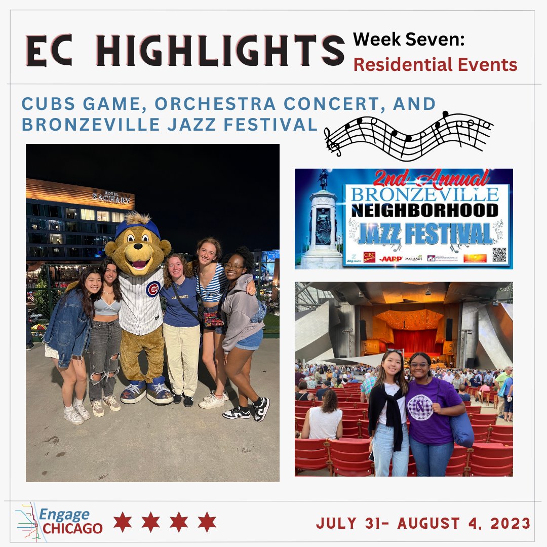 EngageChicago's tweet photo. Check out what students got up to during week 7 of Engage Chicago.  One more week to go!

 #EngageChicago #CommunityEngagement #ExperientialLearning https://t.co/LVD3ZzSbLG