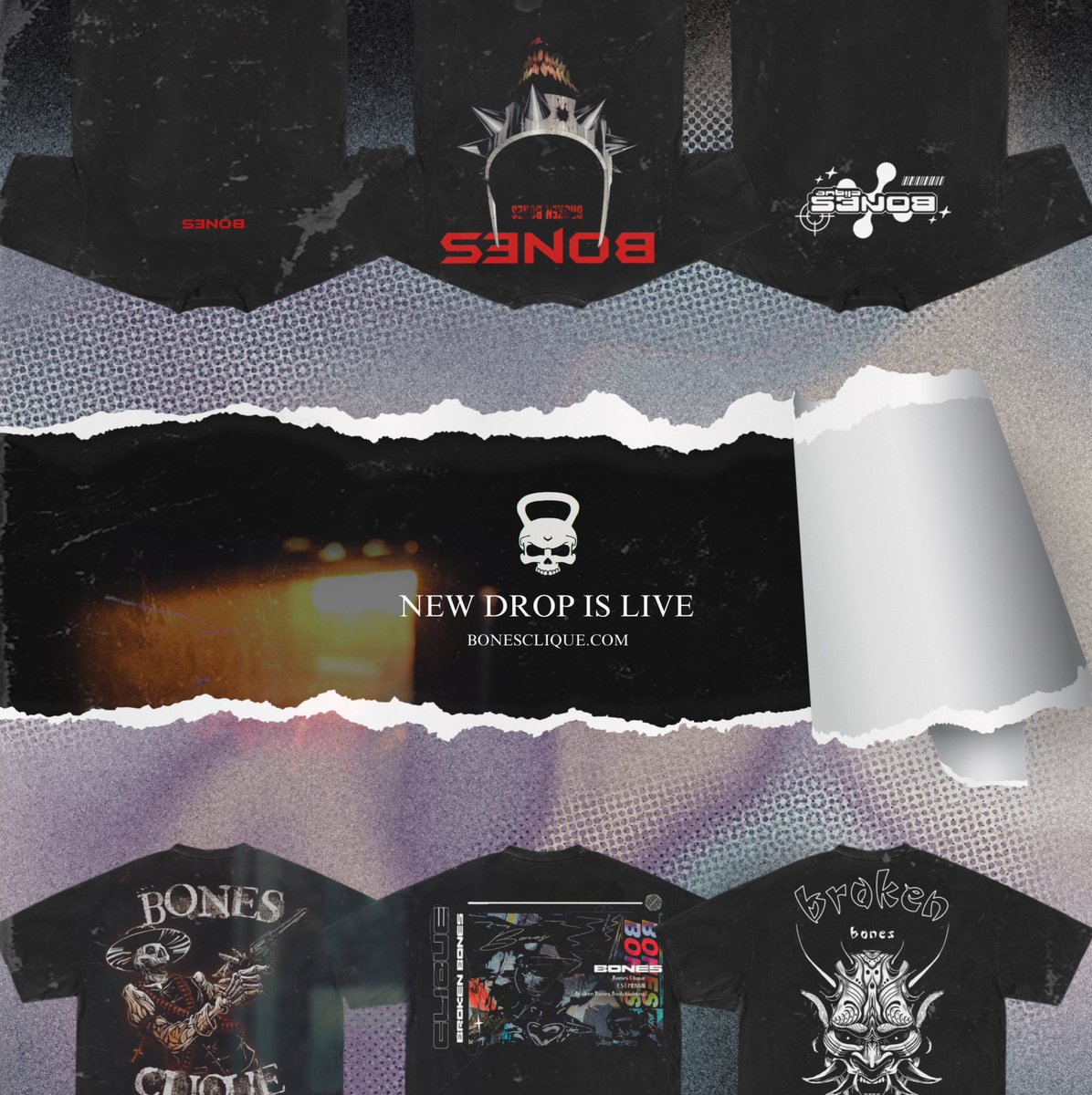 Now available @ bonesclique.com 
                     🏴‍☠️🦇⚔️✨🤠