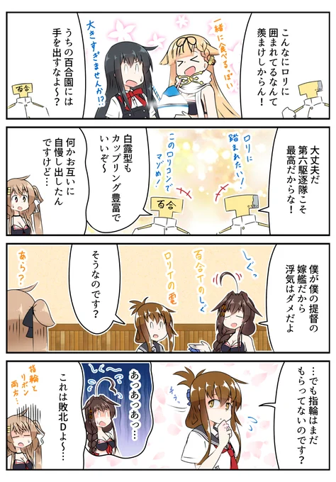 推し艦対決
#艦これ 
