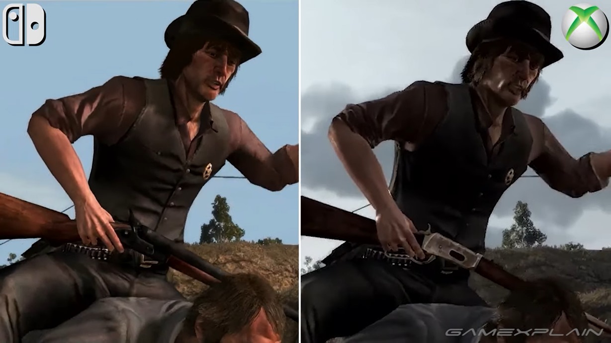 Red Dead Redemption PS4 vs Switch vs Xbox 360