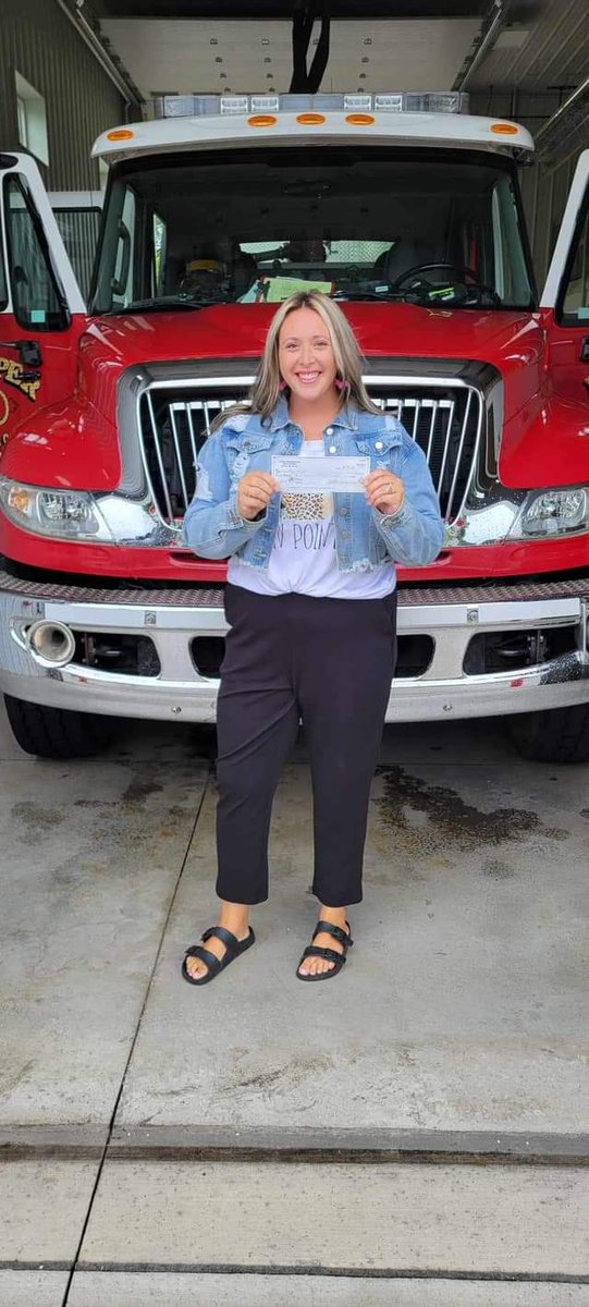 Local 267 donated $200 to Lorain City Schools teacher Lindsey Wright to assist her in purchasing school supplies for her 2nd graders.