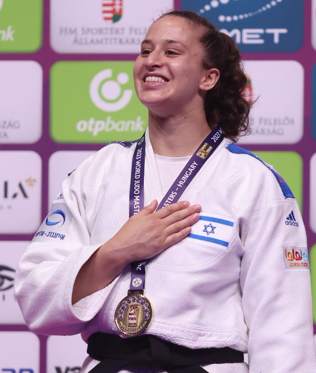 Congratulations to Israeli judoka Inbar Lanir, who won the gold medal at the Hungarian Masters 2023 championship in Budapest &amp; became the new world number one ranking in the u78kg category!