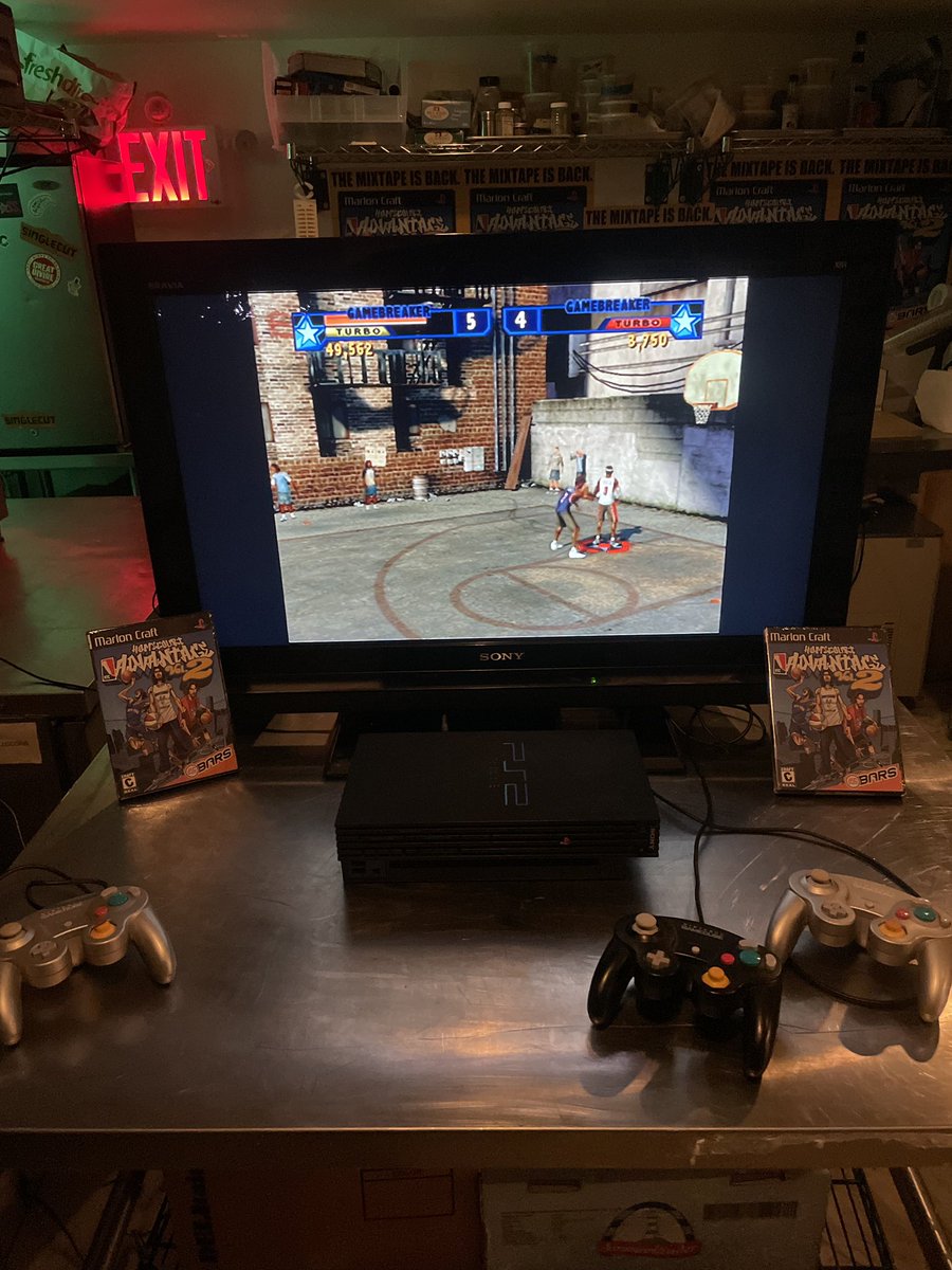 HOMECOURT RELEASE PARTY CONSISTED OF COMPETITIVE NBA STREET VOL 2 GAMES IN THE FUNCTION, ABUNDANT TEQUILA AT THE EXTRAORDINARY HAND OF @Tresgentequila, UNIQUE GUESTS OF ALL FLAVORS & THE PERSEVERANCE OF REAL NEW YORK ENERGY. THANK YOU TO ALL WHO ATTENDED. #GetUpTres #HOMECOURT