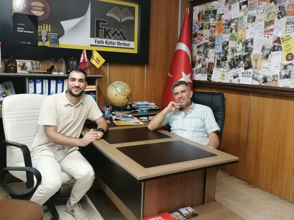agdbakirkoy_'s tweet photo. Kıymetli Fatih BİLGİLİ'nin, Yalova'da hikmet ve kültürle buluşma noktası olan Fatih Kültür Merkezi'nde misafiri olduk. 

İrfanla muhabbetimizin daim olmasını niyaz eder, nazik misafirperverliklerinden ötürü Kıymetli Dayım Fatih BİLGİLİ'ye teşekkür ederim.

Muhammed Selim BİLGİLİ https://t.co/cdkHCVgtWZ