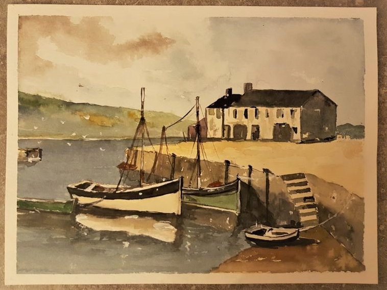 Heute: Montagsmalerei😊
#watercolorpainting #kleineKunstklasse