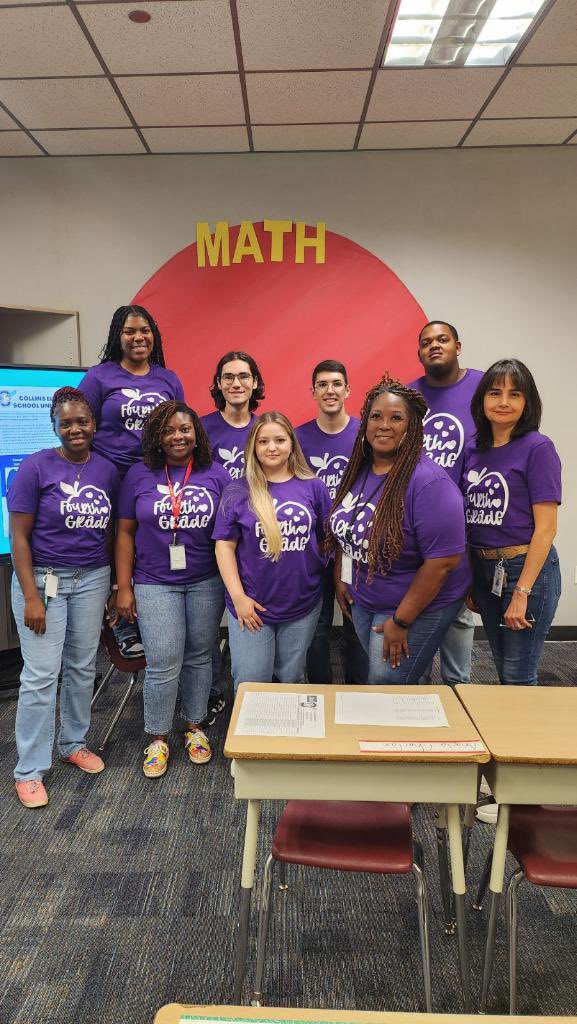 4th &amp; 5th Grade Team Ready To Complete The Mission This School Year! ☺️🚀 <a href="/ExplorersCol/">Collins Elementary</a> #CollinsMissionPossible