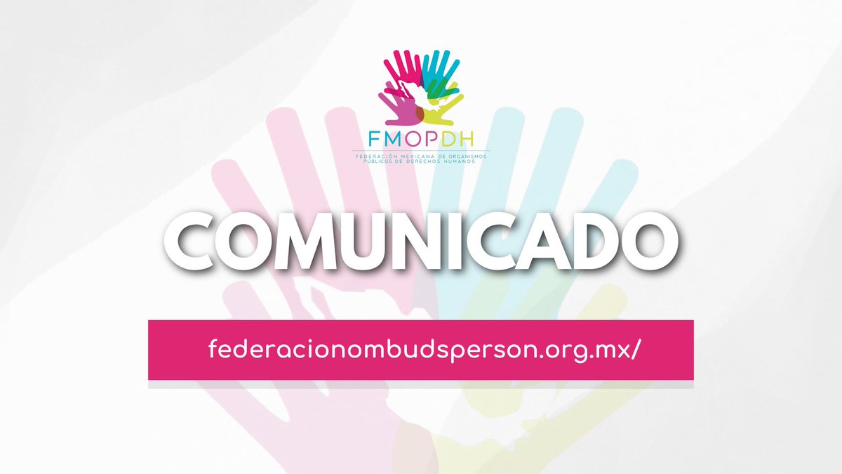 Ombudsperson México tweet media
