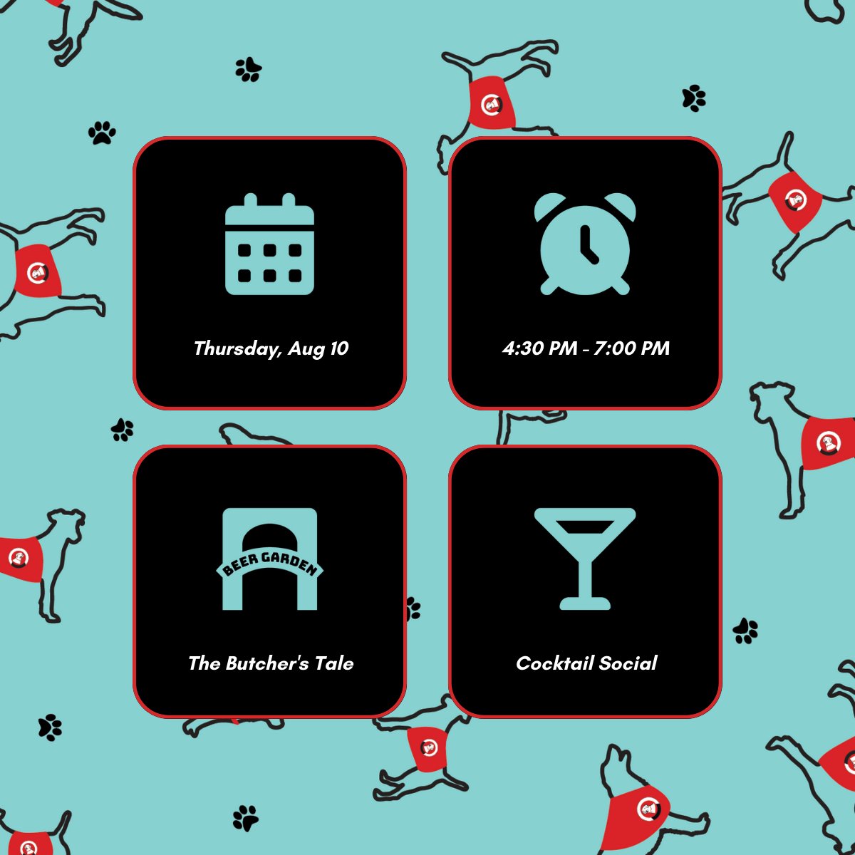 Can Do Canines (@candocanines) on Twitter photo Looking for a great way to spend your Thursday evening? Join us at <a href="/thebutcherstale/">The Butcher’s Tale</a> for an evening of music, cocktails, and appetizers ... all benefitting Can Do Canines! Buy your tickets at eventbrite.com/e/capes-cockta… Looking for a great way to spend your Thursday evening? Join us at <a href="/thebutcherstale/">The Butcher’s Tale</a> for an evening of music, cocktails, and appetizers ... all benefitting Can Do Canines! Buy your tickets at eventbrite.com/e/capes-cockta…