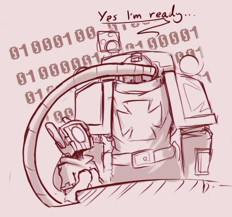 Maffi1996's tweet image. Yes, that is a plasma bullpup pistol.
#warhammer40k #WarhammerCommunity #crisisgal