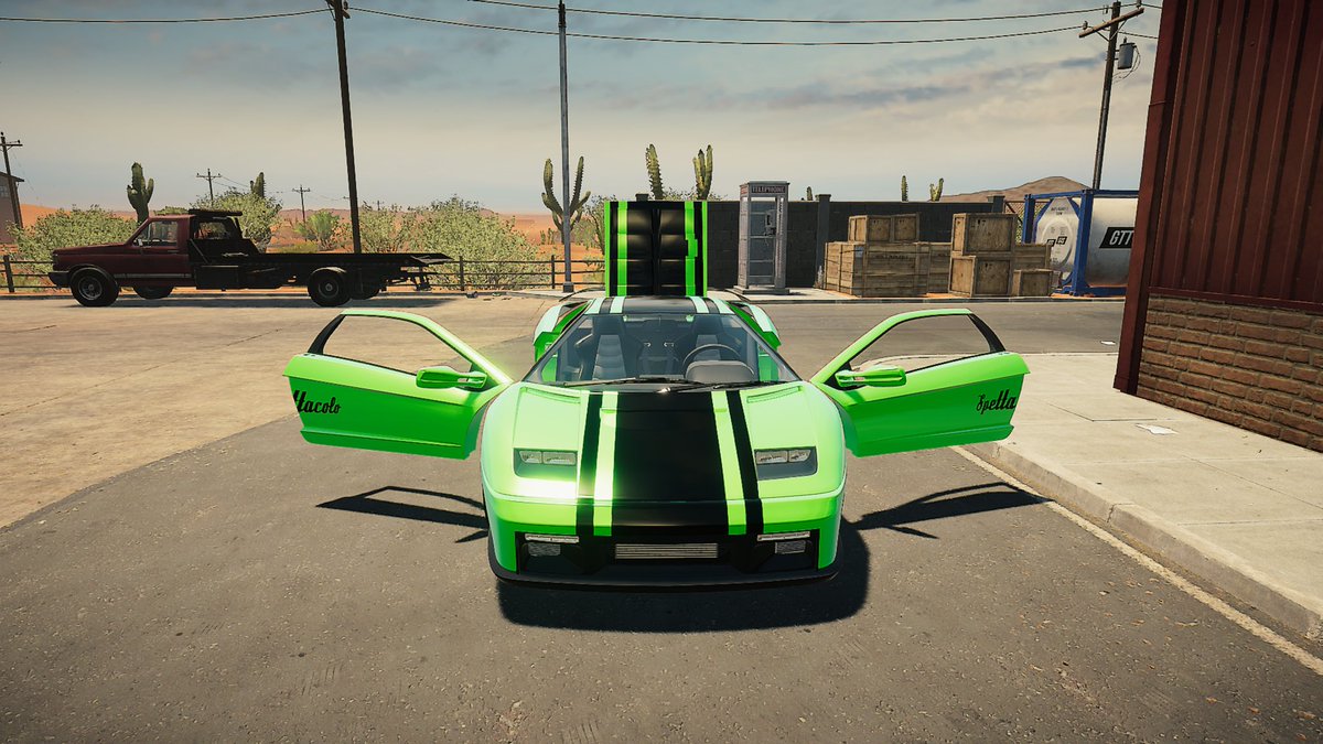 NotoriousTAP201's tweet photo. That green machine is mean baby!! #carMechanic2021 #xbox https://t.co/RAqHUqJJAr
