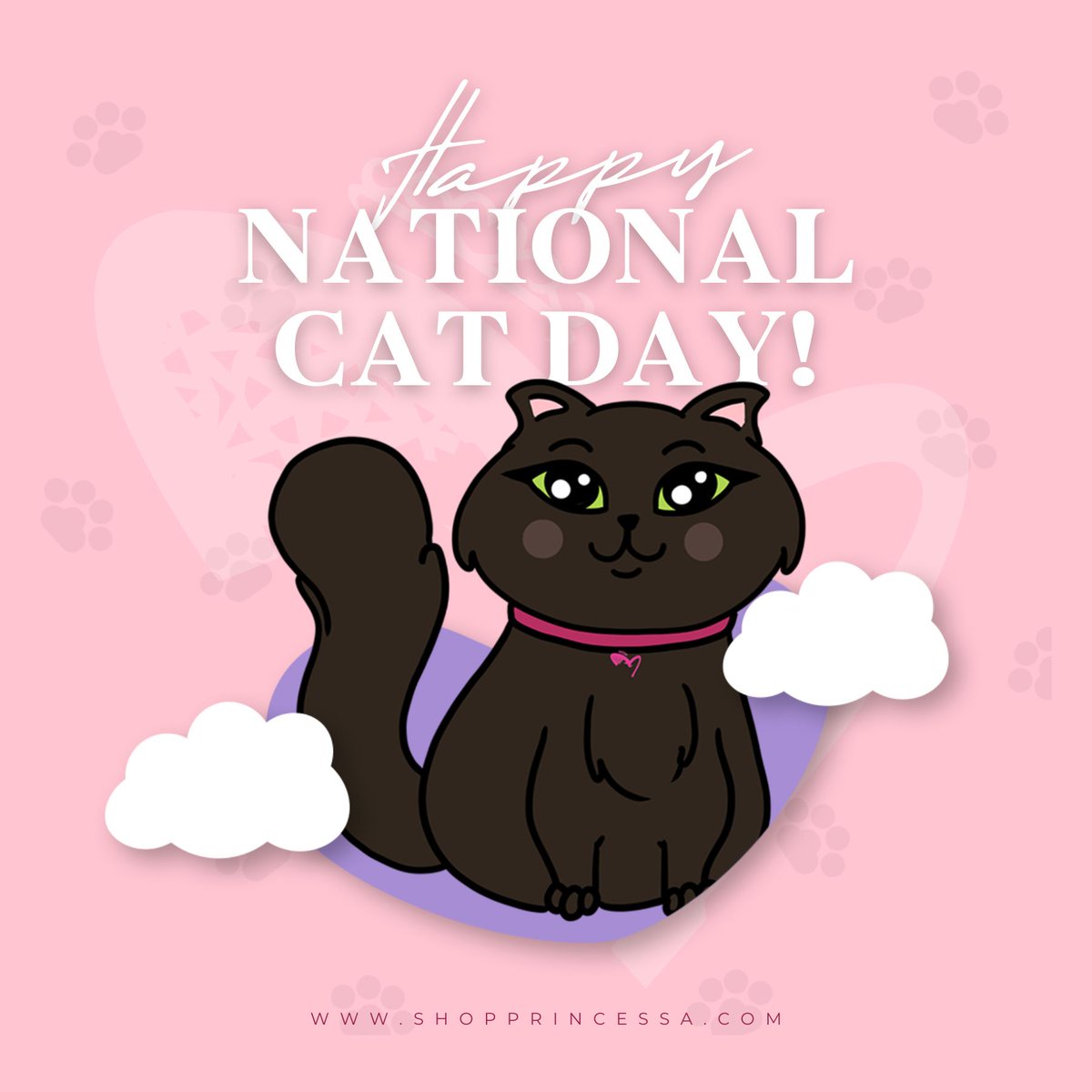 shopprincessa's tweet photo. Happy #NationalCatDay to all the fur-ocious felines out there! A special purr-out to my whiskered confidante, Toothless 🖤. Your paw-sitive energy and love make each day a little brighter.

Here's to more shared sunbeams and captivating conversations with you. #ToothlessTales https://t.co/yv3mDLOOGz
