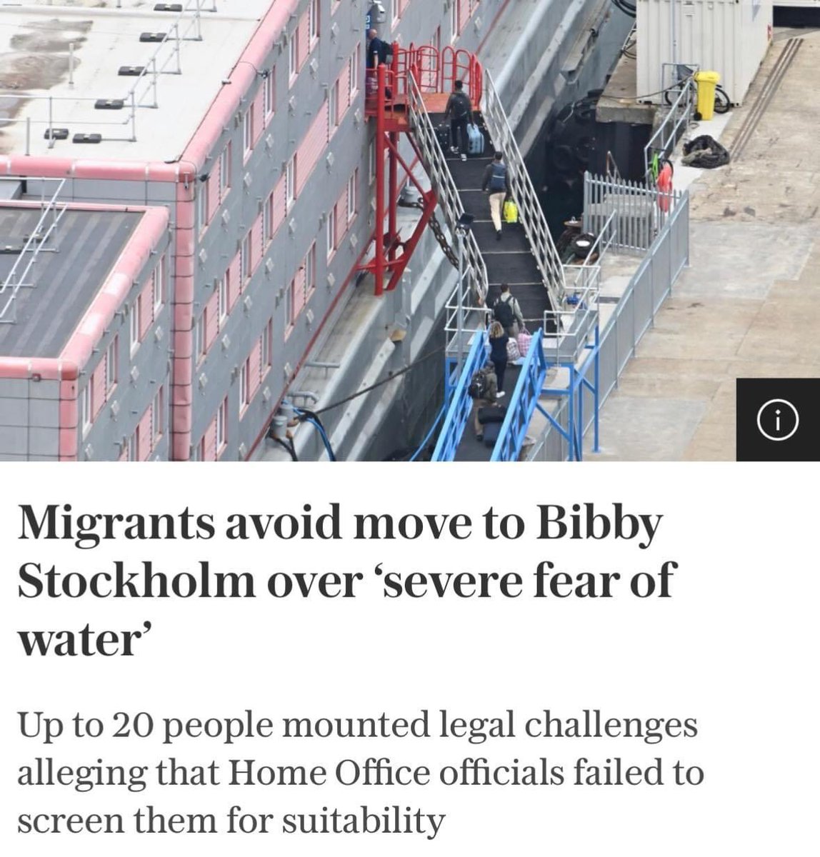 LeeAndersonMP_'s tweet photo. Really?

50 illegals a time cram into rubber dinghies to cross the busiest shipping lane in the world and then say they fear water.

I do not believe them and no-one with an ounce of sense would. https://t.co/cOeKQfh5uI