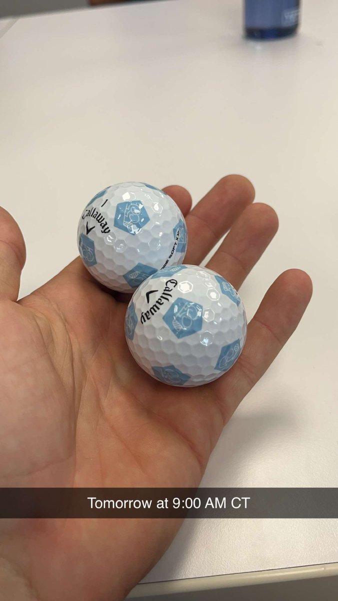 Can’t wait for y’all to get your hands on our balls. 9:00 am cst tomorrow