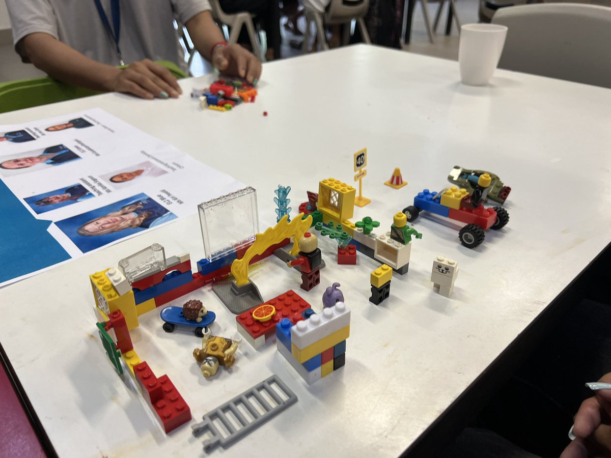 Creating opportunities for team building @northbridgecam through Lego . “You can find out more about a person in an hour of play than in a year of conversation” Plato. Loved watching as the school year started with PLAY for staff to represent their Teams.#ibpyp #playinquiry